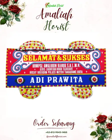 Papan Bunga Ucapan Selamat Aengsareh